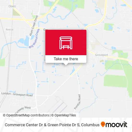 Commerce Center Dr & Green Pointe Dr S map