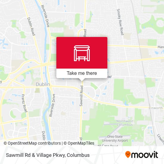Sawmill Rd & Village Pkwy map