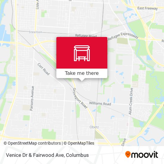 Mapa de Venice Dr & Fairwood Ave