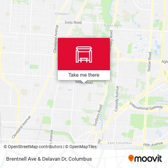 Mapa de Brentnell Ave & Delavan Dr