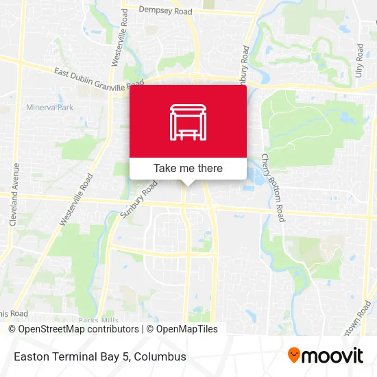 Easton Terminal Bay 5 map