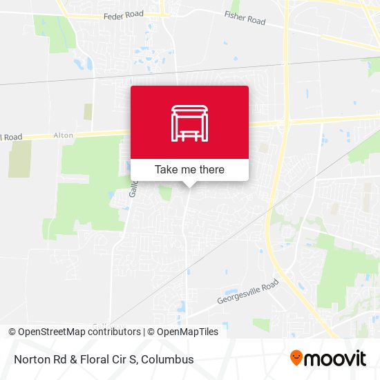 Norton Rd & Floral Cir S map