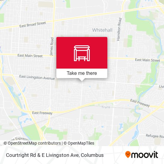 Mapa de Courtright Rd & E Livingston Ave
