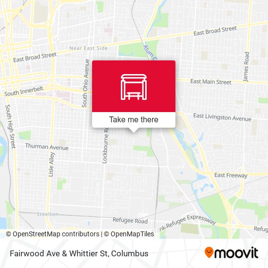 Fairwood Ave & Whittier St map