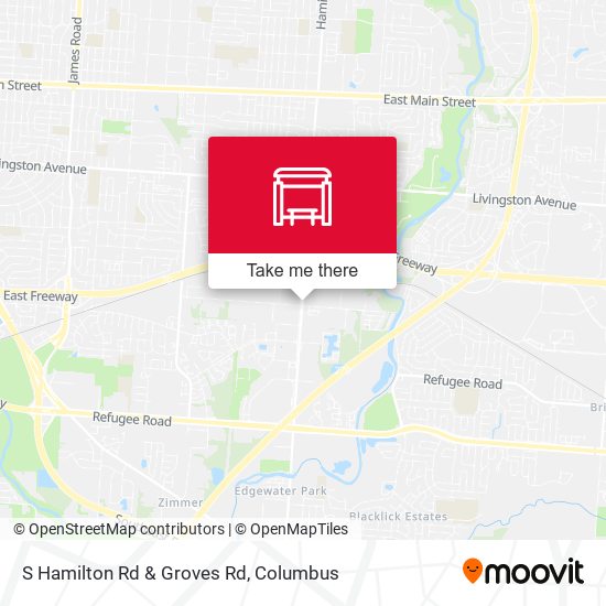 Mapa de S Hamilton Rd & Groves Rd