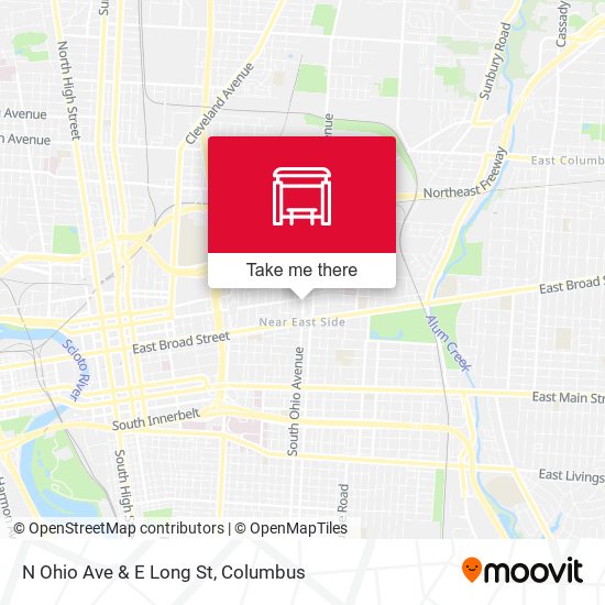 Mapa de N Ohio Ave & E Long St