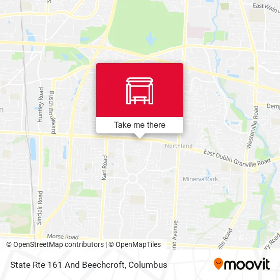Mapa de State Rte 161 And Beechcroft