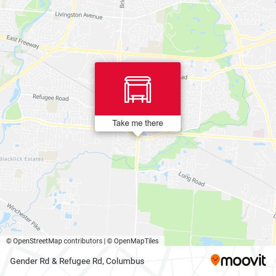 Mapa de Gender Rd & Refugee Rd