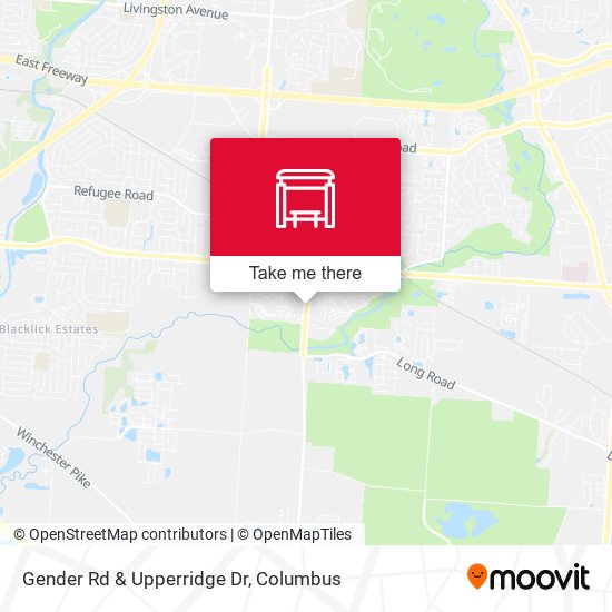 Gender Rd & Upperridge Dr map