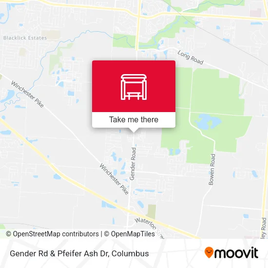 Gender Rd & Pfeifer Ash Dr map