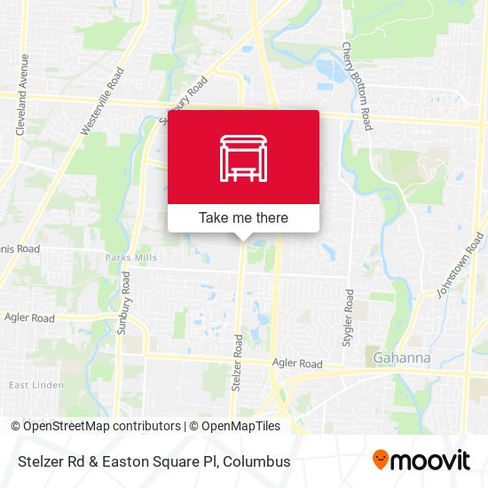 Stelzer Rd & Easton Square Pl map