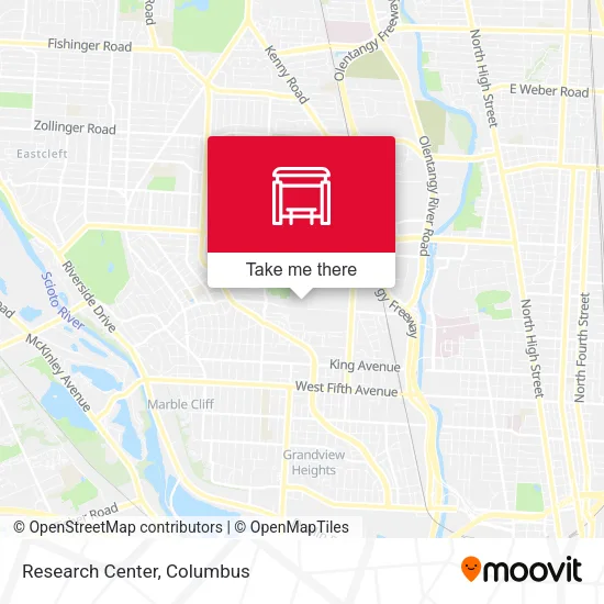 Mapa de Research Center