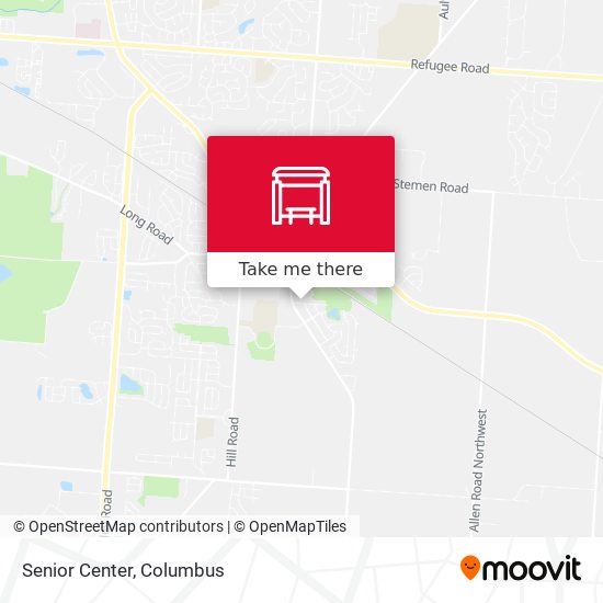 Mapa de Senior Center