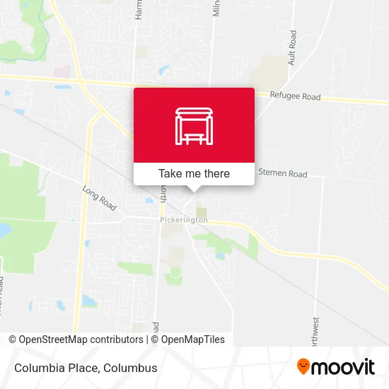 Columbia Place map