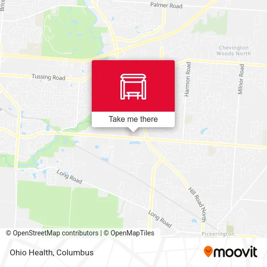 Ohio Health map