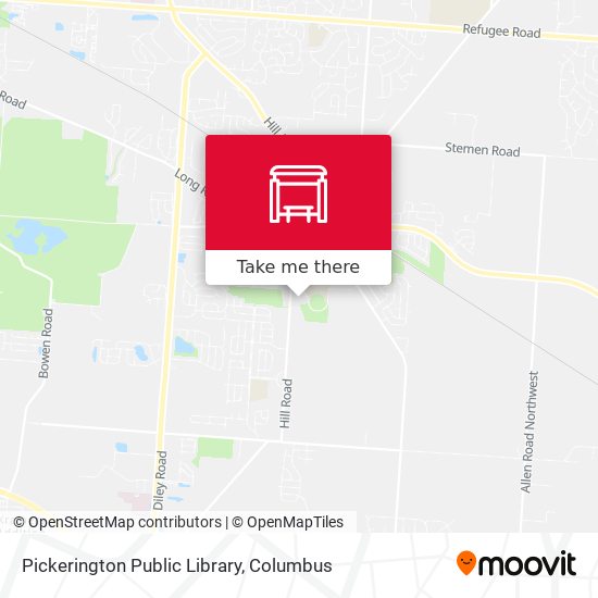 Pickerington Public Library map