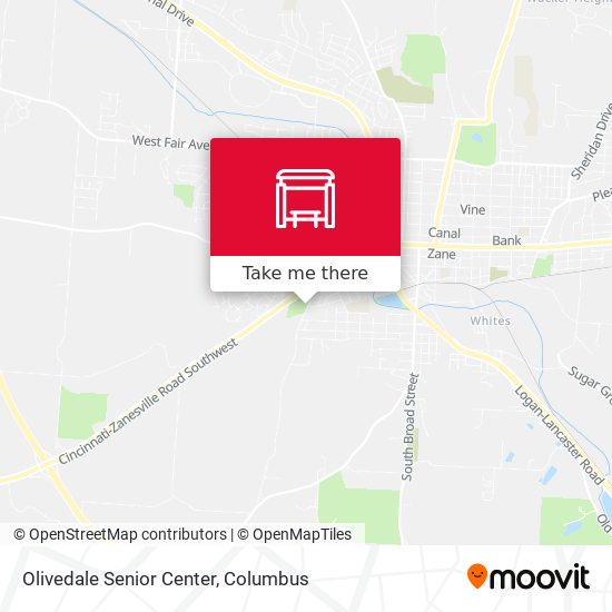 Olivedale Senior Center map