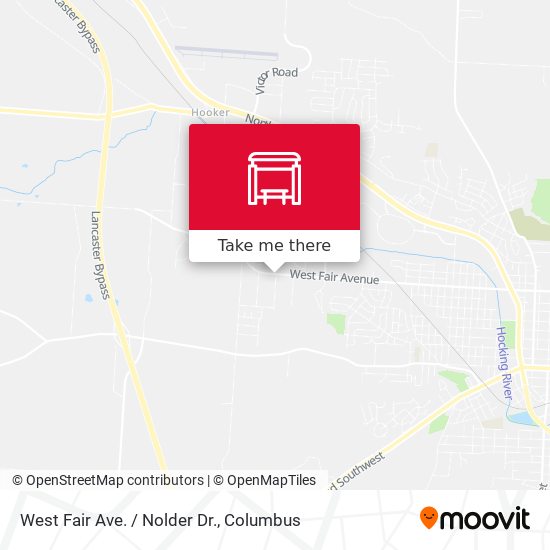 West Fair Ave. / Nolder Dr. map