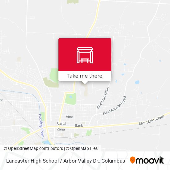 Lancaster High School / Arbor Valley Dr. map
