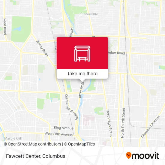 Fawcett Center map