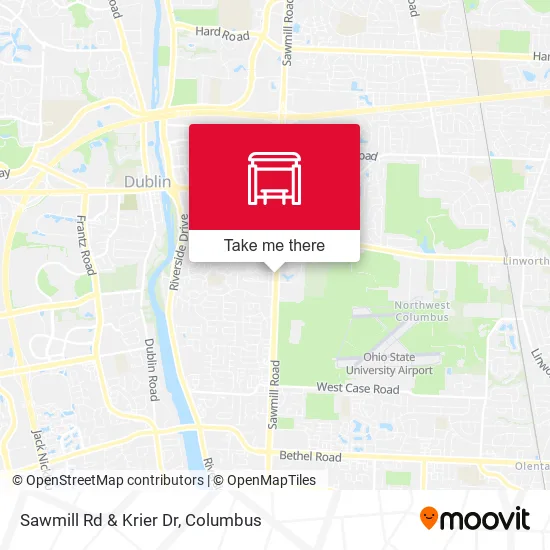 Sawmill Rd & Krier Dr map