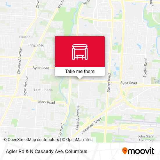 Agler Rd & N Cassady Ave map