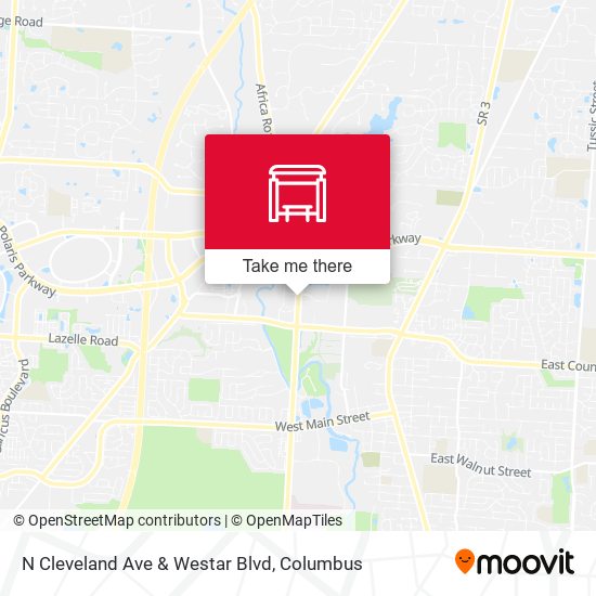 Mapa de N Cleveland Ave & Westar Blvd