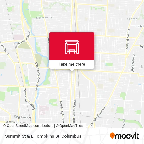 Mapa de Summit St & E Tompkins St