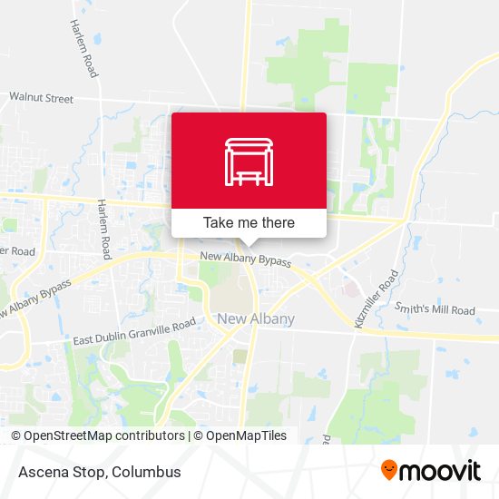 Mapa de Ascena Stop