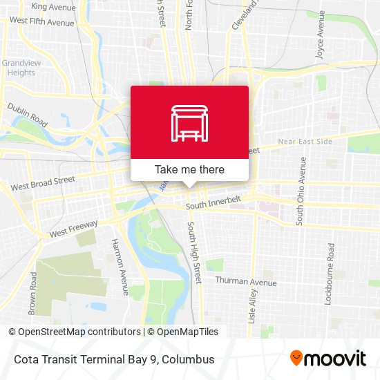 Mapa de Cota Transit Terminal Bay 9