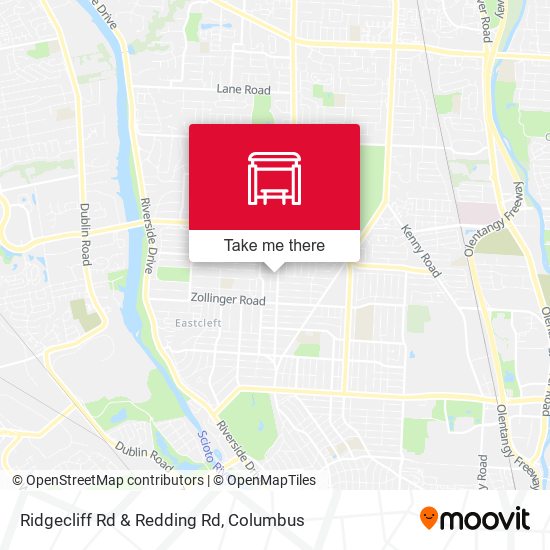 Mapa de Ridgecliff Rd & Redding Rd