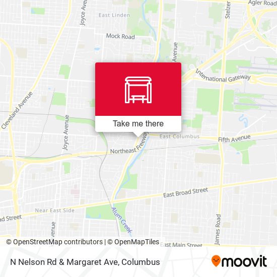 N Nelson Rd & Margaret Ave map