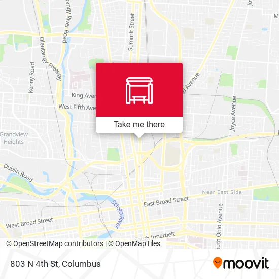 803 N 4th St map