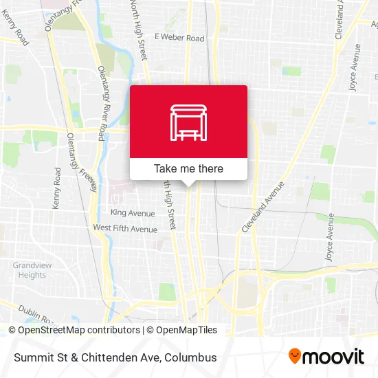 Mapa de Summit St & Chittenden Ave