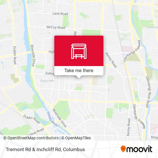 Mapa de Tremont Rd & Inchcliff Rd