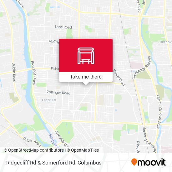 Mapa de Ridgecliff Rd & Somerford Rd