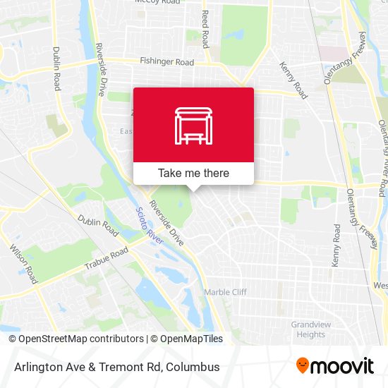 Mapa de Arlington Ave & Tremont Rd