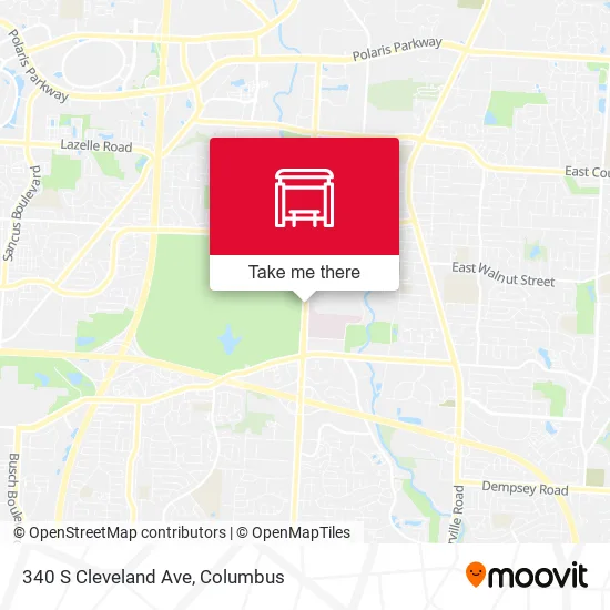 Mapa de 340 S Cleveland Ave