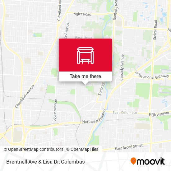 Mapa de Brentnell Ave & Lisa Dr