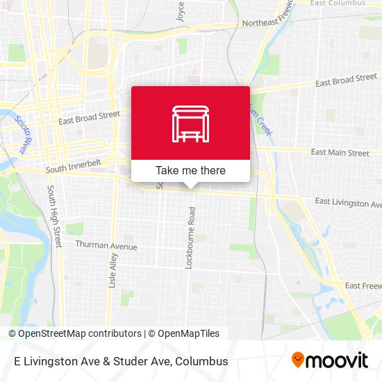 Mapa de E Livingston Ave & Studer Ave