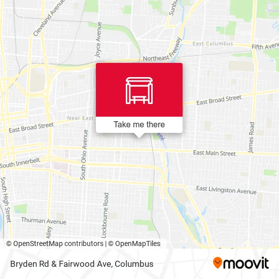 Bryden Rd & Fairwood Ave map