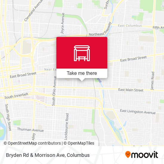 Bryden Rd & Morrison Ave map