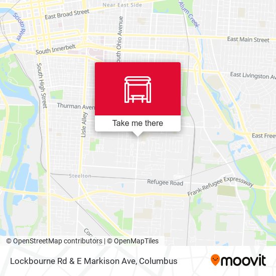Lockbourne Rd & E Markison Ave map