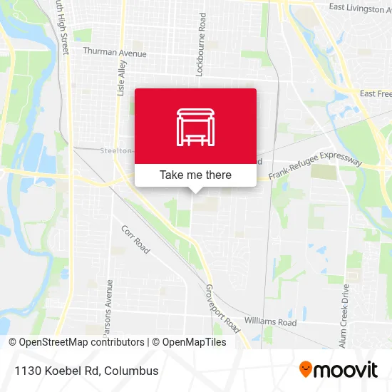 1130 Koebel Rd map
