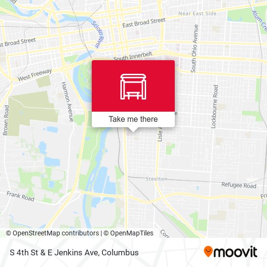 Mapa de S 4th St & E Jenkins Ave
