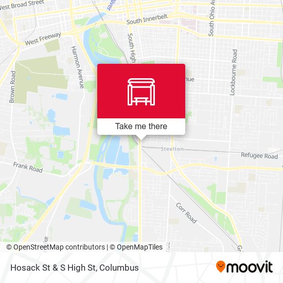 Mapa de Hosack St & S High St