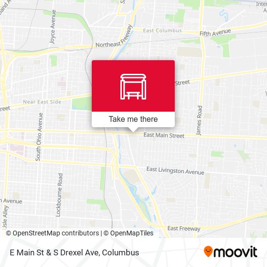 E Main St & S Drexel Ave map