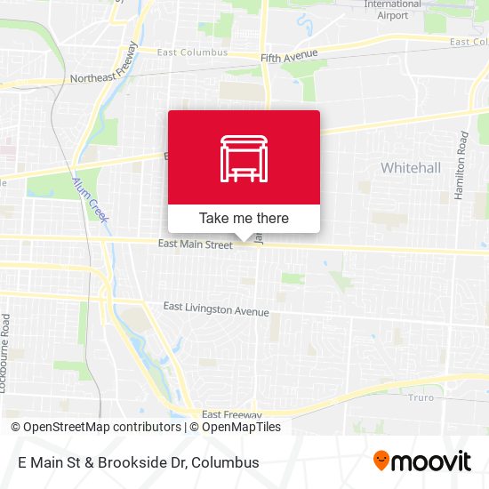 Mapa de E Main St & Brookside Dr