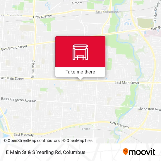 Mapa de E Main St & S Yearling Rd