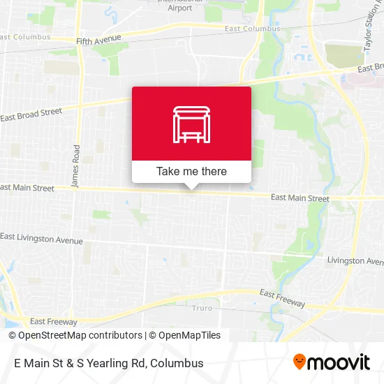 Mapa de E Main St & S Yearling Rd